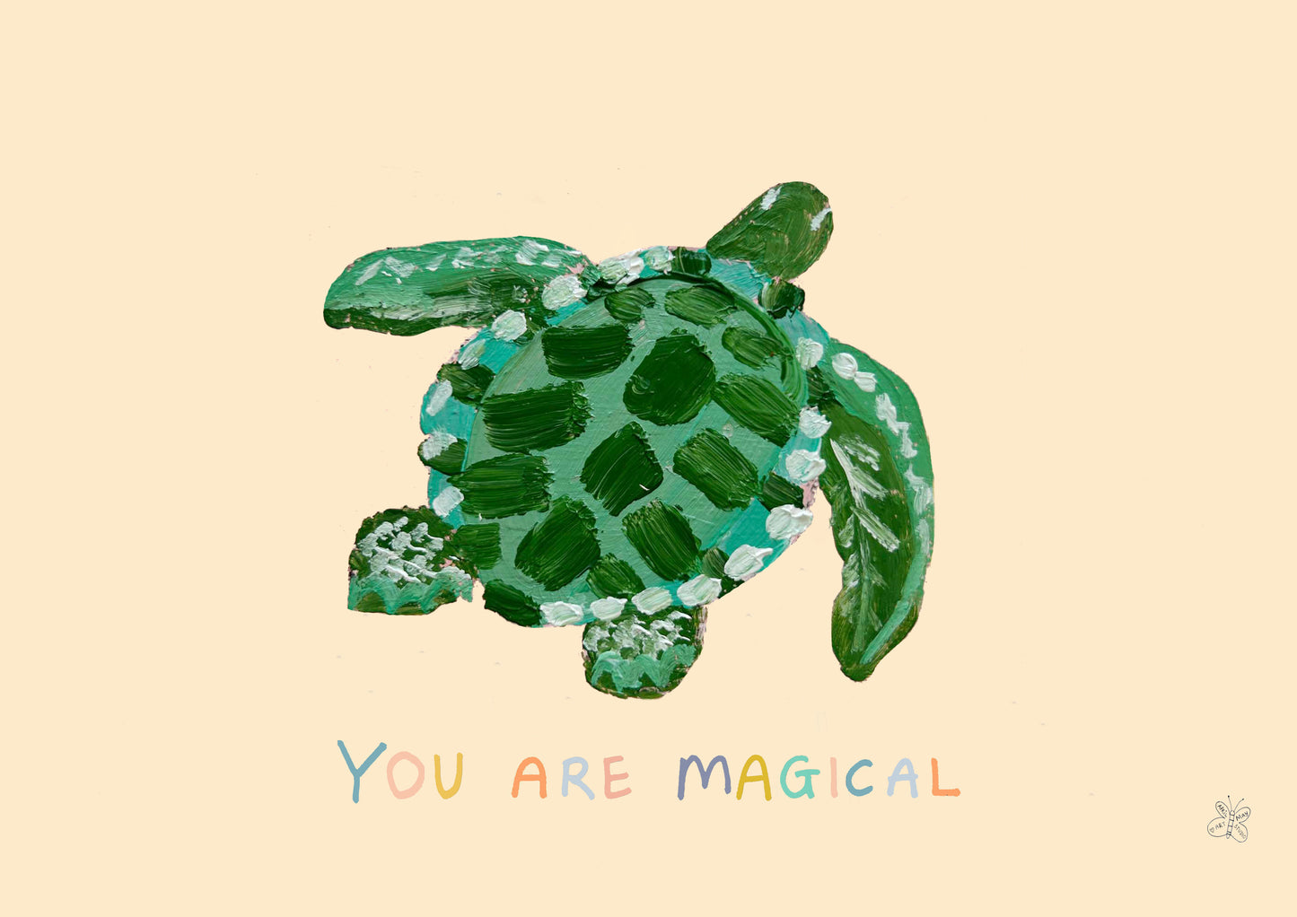 You Are Magical Turtle Print